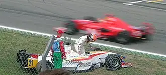 Sergio Hernandéz na závodě v roce 2005