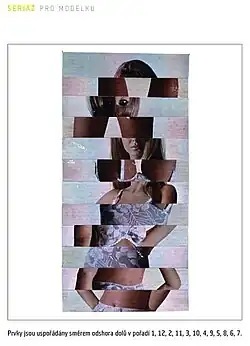 Seriáž pro modelku