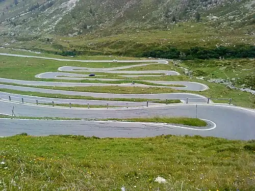 Serpentiny na severní straně