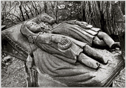 Údajný hrob Františky a Antonie Klenkových (1940)