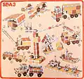 Plánek modelů k Seva 3 (1988)