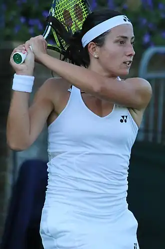 Anastasija Sevastovová ve Wimbledonu 2017