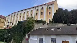 Severní strana kláštera