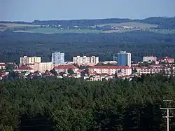 Sezimovo Ústí, celkový pohled