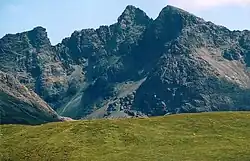 Sgurr Alasdair ze severozápadu