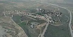 Letecký snímek Šadmot Mechola