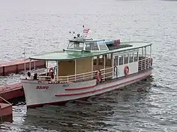 Loď Brno v roce 2006 na bystrckém přístavišti