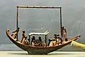 Model lodi s posádkou (Egypt, kolem 2000 př. n. l.)