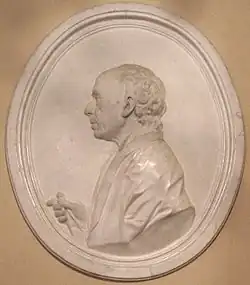 Antonio Rinaldi (mramorový medailon od Fedota Ivanoviče Šubina kolem roku 1782, v paláci v Gatčině)