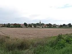 Pohled na ves ze západu