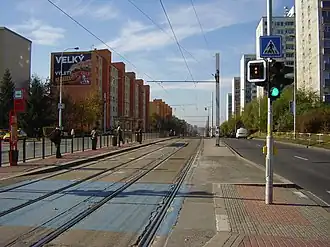 Zastávka Sídliště Červený Vrch v Evropské ulici