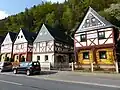 Domy na labském nábřeží, Bad Schandau-Postelwitz