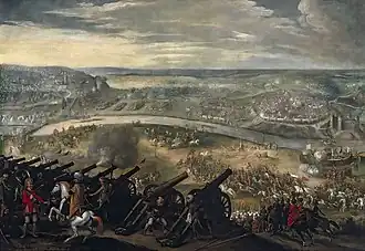 Obléhání Ostřihomi v roce 1543, od Sebastiaena Vrancxe