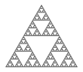 Konstrukce Sierpinského trojúhelníka...