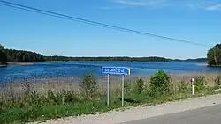 Siesartis ze silnice č. 173 Molėtai - Pabradė