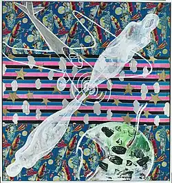 Sigmar Polke: Propellerfrau, malba, 1969