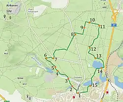 Trasa naučné stezky