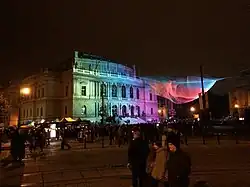 Signal festival v roce 2015, instalace u pražského Rudolfina