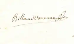 Jacques Nicolas Billaud-Varenne – podpis