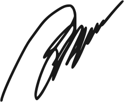 Basuki Tjahaja Purnama, podpis