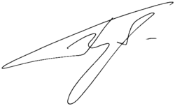 Gennadij Vladimirovič Gudkov – podpis