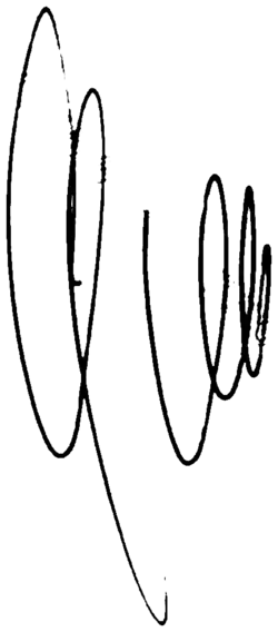 Guy Verhofstadt, podpis