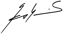 Ivan Gašparovič, podpis