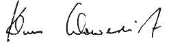 Klaus Wowereit, podpis