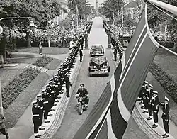 Příjezd Krále Olafa, 1958