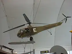 Sikorsky Hoverfly v muzeu RAF.