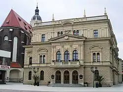 Budova Slezského divadla