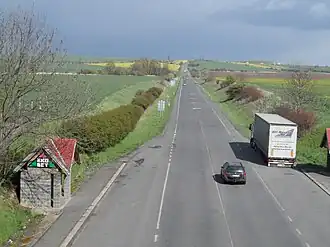 Silnice I/12 u Plaňan