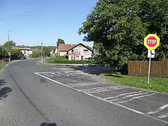 Štipoklasy: křižovatka II/126 a II/339 (vedlejší)