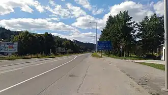 Silnice I/11 v Čadci