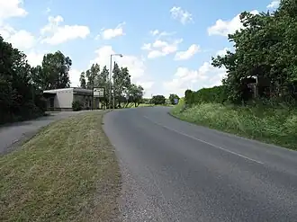 Silnice II/282 v Lestkově