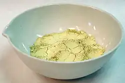 Vzorek mikrokrystalického uhličitanu stříbrného