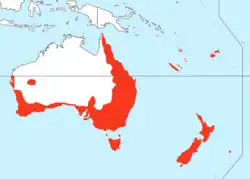 Areál rozšíření