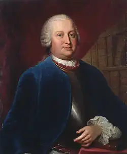 Portrét Heinricha von Brühla, Louis de Silvestre, ca. 1750