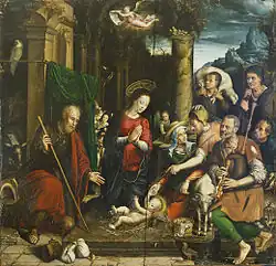 Simon de Châlons, Klanění pastýřů, 1548