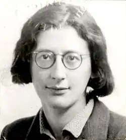 Simone Weilová (březen 1943)