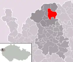 Šindelová na mapě