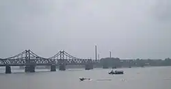 Jediný most na dolním toku řeky