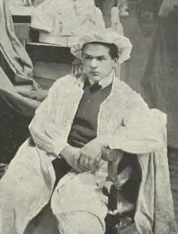 Vojtěch Šíp ve svém ateliéru v roce 1909