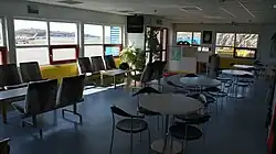 Interiér terminálu