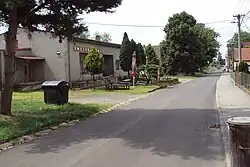 Prodejna v obci Skalka