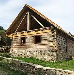 Skanzen Chanovice, Dům z Těšetin 02.jpg