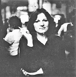 Eva Svobodová, pol. 80. let 20. století, fotografie Tomáš Fassati