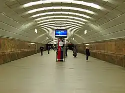 nástupiště stanice