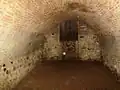Menší ze sklepů zaniklého kláštera