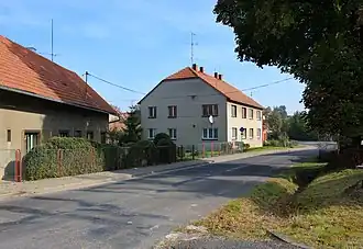 Silnice II/316 ve Skořenicích